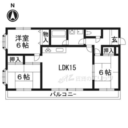 第3藤マンションの物件間取画像